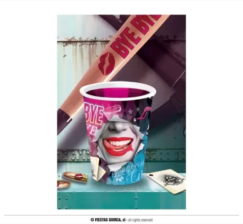 SACHET 6 GOBELETS DANGEROUS GIRL 240 ML – Image 3