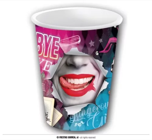 SACHET 6 GOBELETS DANGEROUS GIRL 355 ML