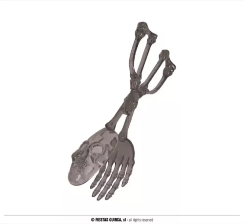 PINCES À SALADE 28CMS GRIS