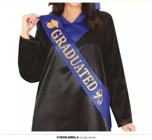 BANDEAU BLEU GRADUÉ