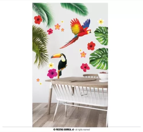 STICKERS MURAUX TROPICAUX
