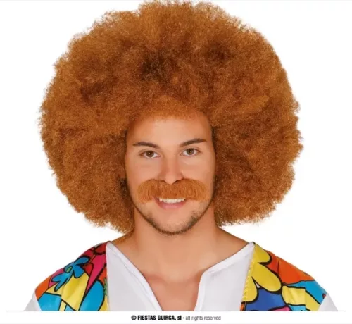 PERRUQUE BIG AFRO CHÂTAIN