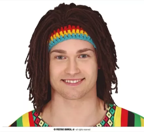 PERRUQUE RASTA EN LAINE (BOÎTE) – Image 2