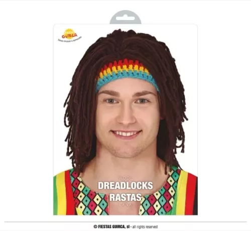 PERRUQUE RASTA EN LAINE (BOÎTE)