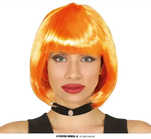 CHEVEUX ORANGES MI-LONGS 100 GR (BOÎTE)
