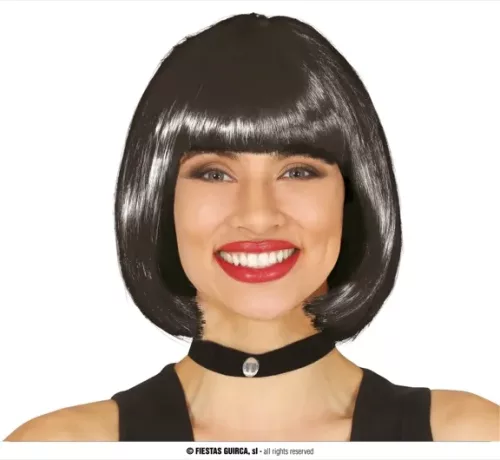 CHEVEUX NOIRS MI-LONGS 100 GR (BOÎTE)