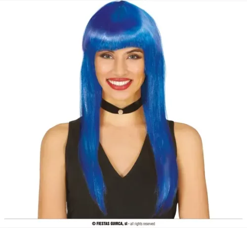 LONGS CHEVEUX BLEU 120 GR. (BOÎTE)