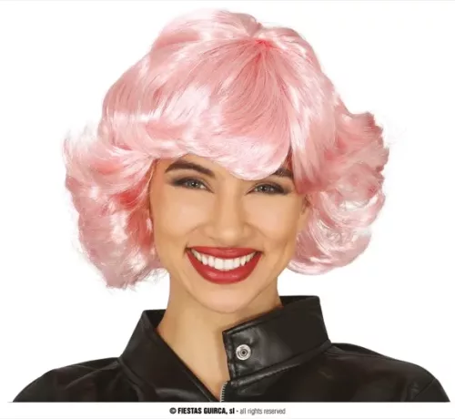 PERRUQUE ROSE  (BOÎTE)