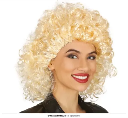 PERRUQUE LONGUE BLONDE (BOÎTE)