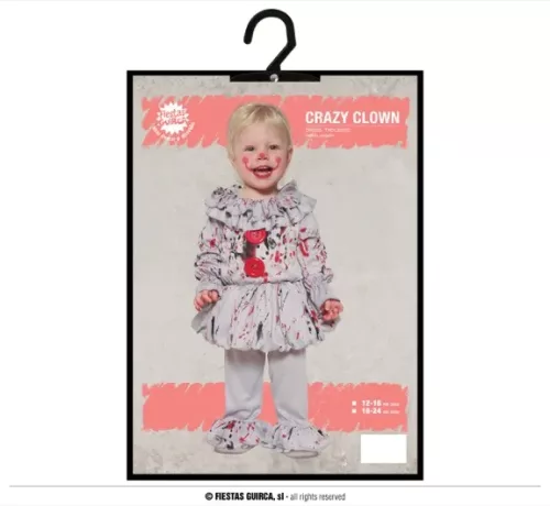 BABY MÉCHANT CLOWN 12-18 MOIS – Image 3