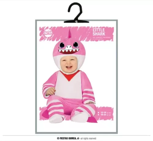 LITTLE  PINK SHARK 12-18 MOIS – Image 3