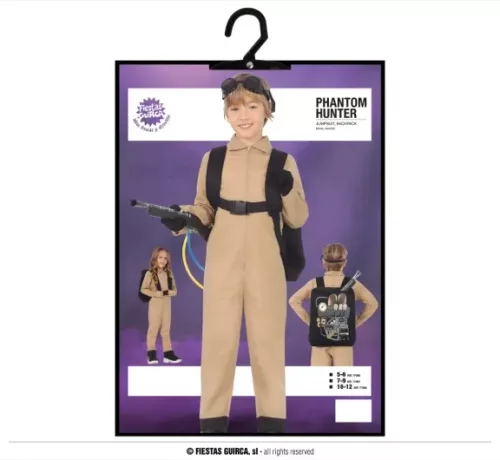CHASSEUR DE FANTÔMES ENFANT 10 12 ANS – Image 4