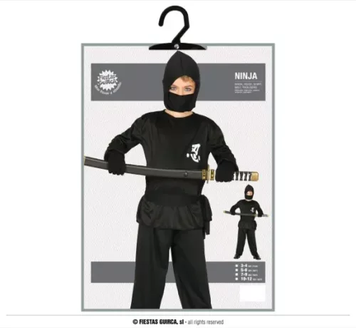 NINJA ENFANT TAILLE 3-4 ANS – Image 3