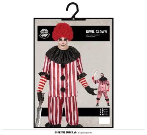 DEVIL CLOWN ADULTE 48 50 – Image 4