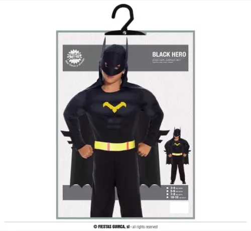 BLACK HERO ENFANT 7 / 9 ANS – Image 3