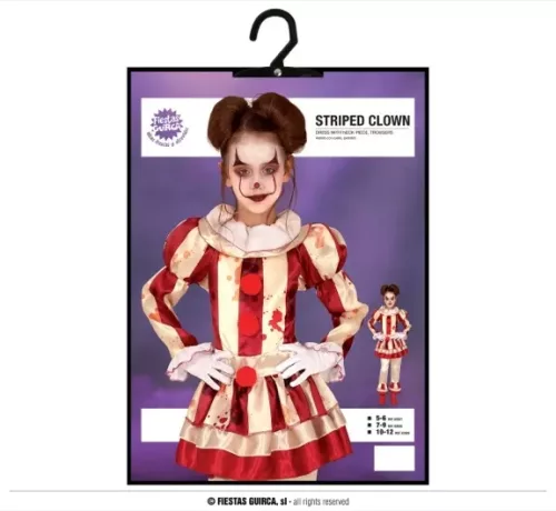 CLOWN RAYÉ 5 6 ANS – Image 4