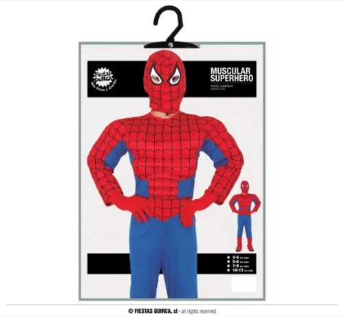 SUPER HERO MUSCLÉE 3-4ANS – Image 4