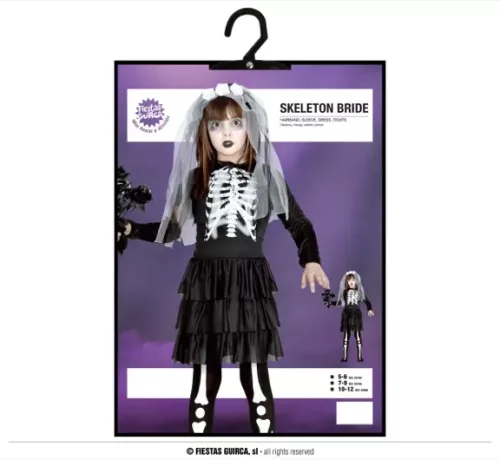 MARIÉE SQUELETTE 10 /12 ANS – Image 3