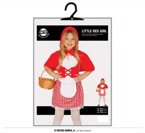 FILLETTE ROUGE 3 / 4 ANS – Image 3