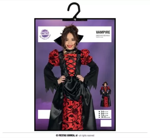 FEMME VAMPIRE ENFANTS 10-12 ANS – Image 3