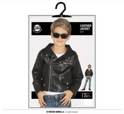 VESTE CUIR 10 12 ANS – Image 3