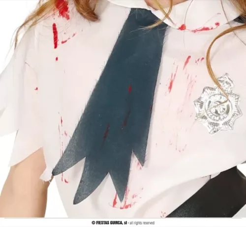 ZOMBIE POLICE ENFANTS TAILLE 5-6 ANS – Image 4