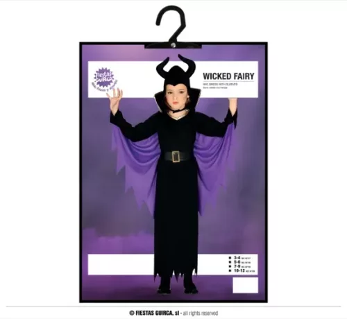 MÉCHANTE FÉE ENFANTS TAILLE 7-9 ANS – Image 3