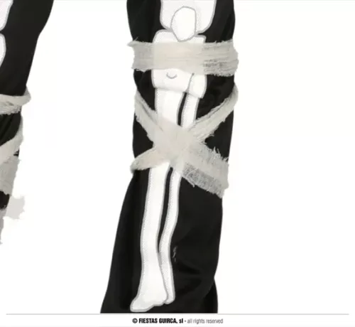 NINJA SQUELETTE ENFANTS TAILLE 3-4 ANS – Image 6