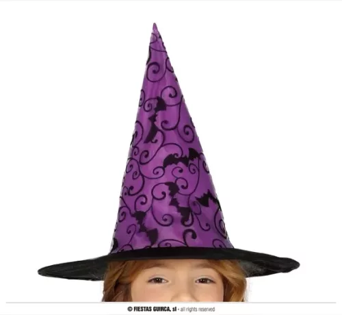 PETITE SORCIÈRE LILAS ENFANTS TAILLE 5-6 ANS – Image 4