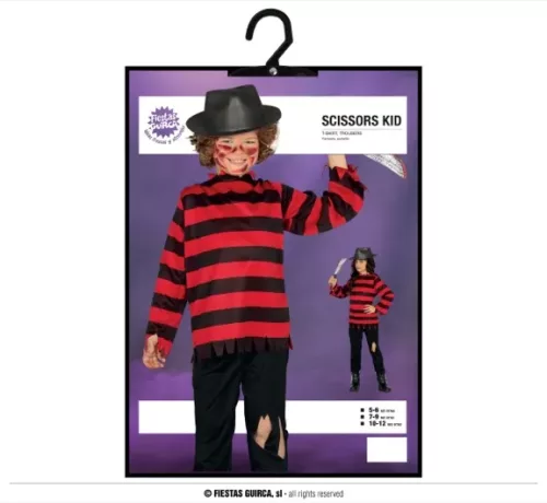 GARÇON AUX MAINS D'ARGENT ENFANTS TAILLE 5-6 ANS – Image 4