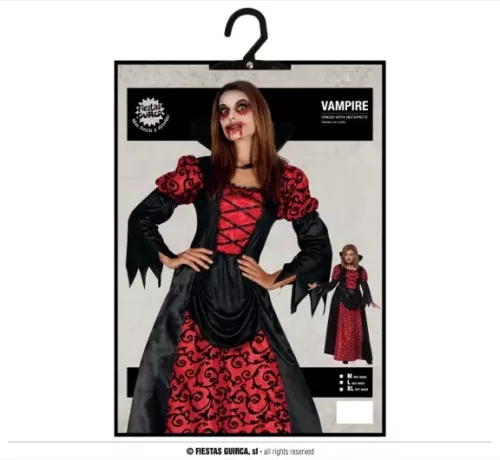 VAMPIRE FEMME ADULTE TAILLE M – Image 4