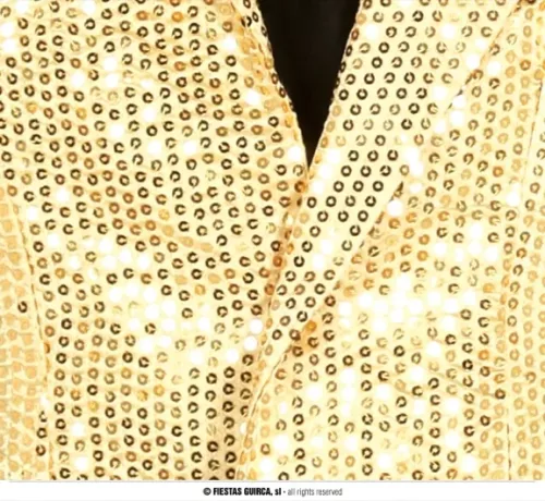 VESTE PAILLETTES DORÉE 52 54 – Image 5