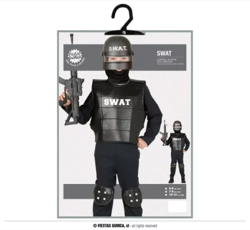 POLICE SWAT ENFANTS TAILLE 7 9 ANS – Image 4