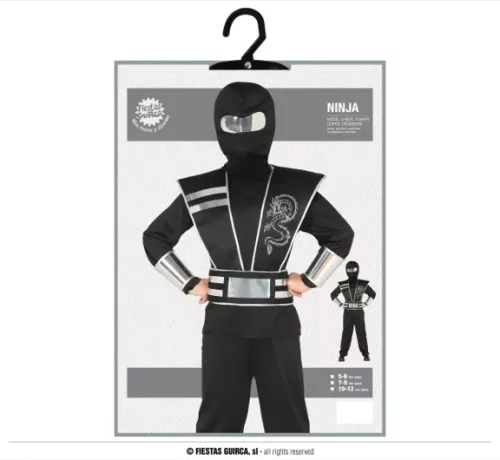 NINJA ENFANTS TAILLE 7 9 ANS – Image 3