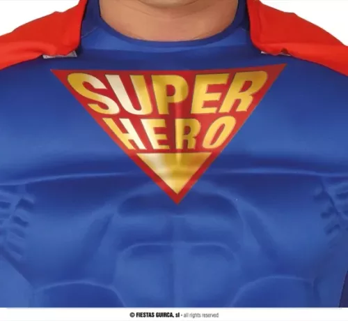 SUPERHÉROS MUSCLÉ ADULTE TAILLE M 48 50 – Image 5