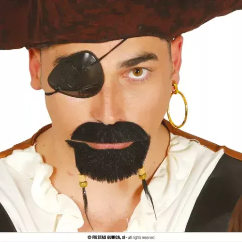 BOUC + MOUSTACHE PIRATE