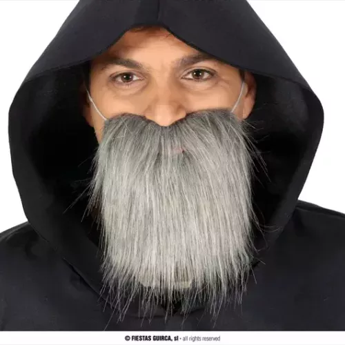 BARBE MI LONGUE GRISE