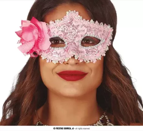 LOUP ROSE AVEC FLEUR – Image 2
