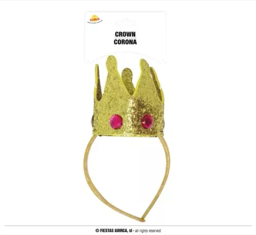 MINI CHAPEAU COURONNE DOREE