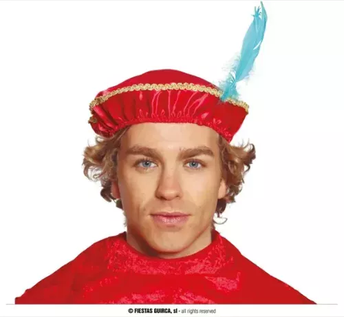 CHAPEAU PAGE DU ROI ROUGE
