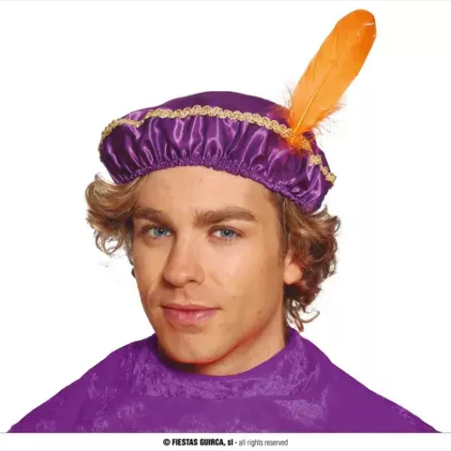 CHAPEAU PAGE DU ROI VIOLET