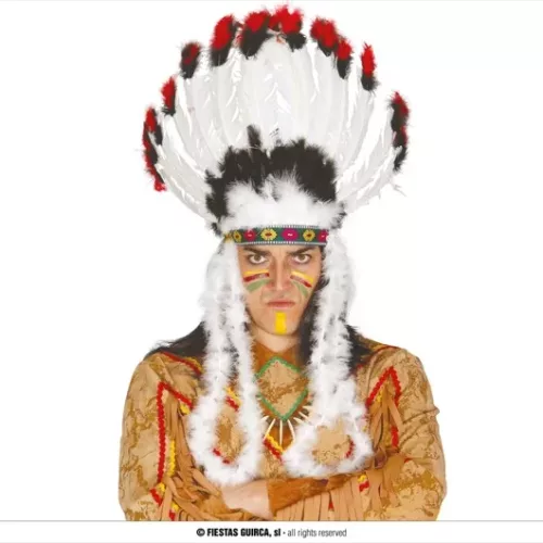 COIFFE INDIEN PLUMES