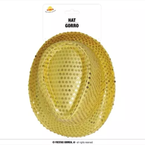 CHAPEAU  BANDIT SEQUINS OR