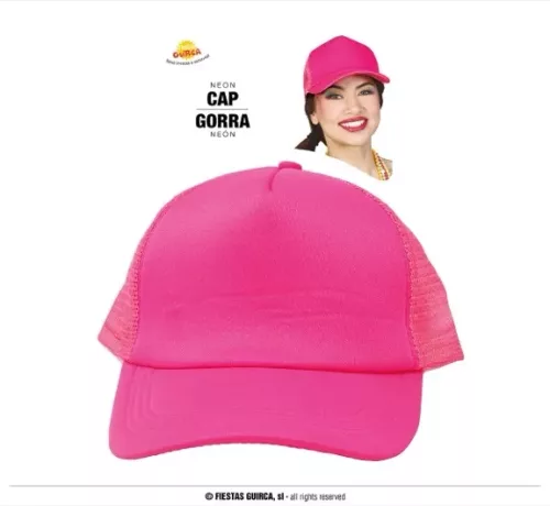 CASQUETTE FLUO ROSE