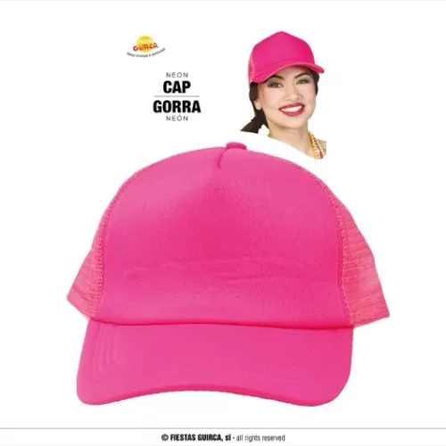 CASQUETTE FLUO ROSE