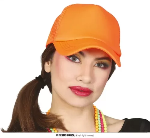CASQUETTE FLUO ORANGE