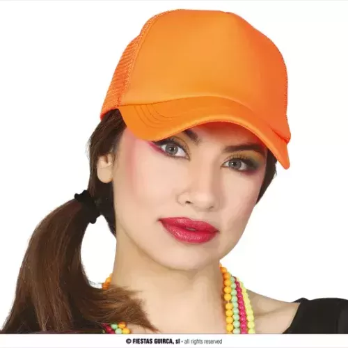 CASQUETTE FLUO ORANGE