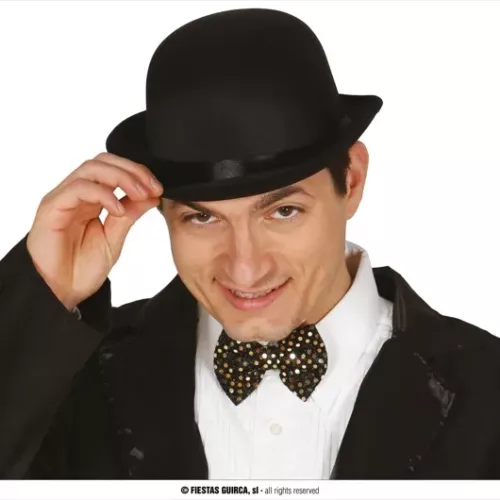 CHAPEAU MELON NOIR