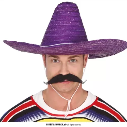 CHAPEAU MEXICAIN VIOLET 50CM
