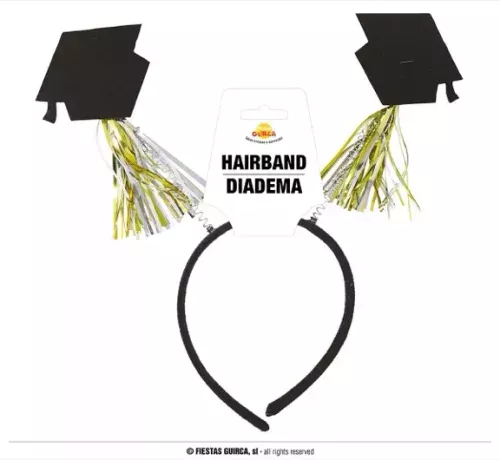 DIADÈME AVEC 2 COIFFES DIPLÔMÉ